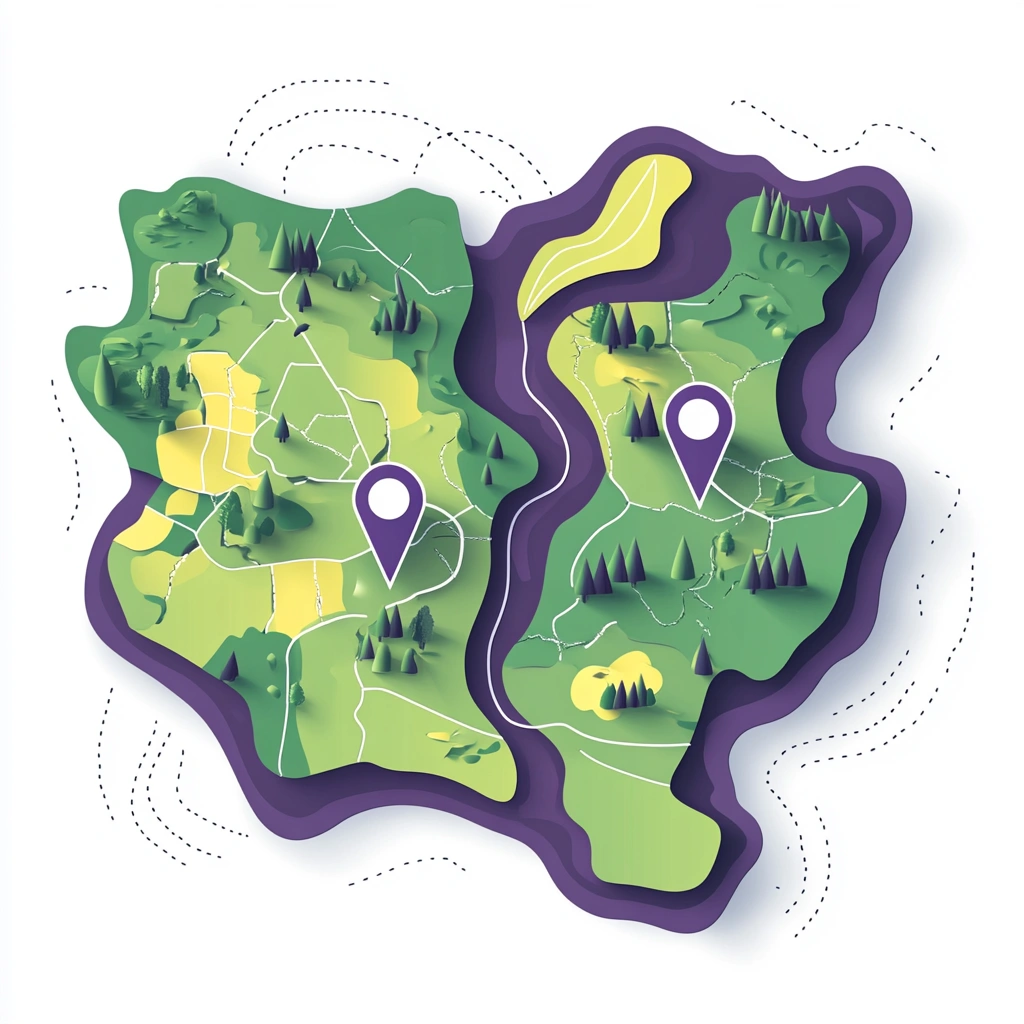 Карта розташування філіалів smerkadorn в Україні